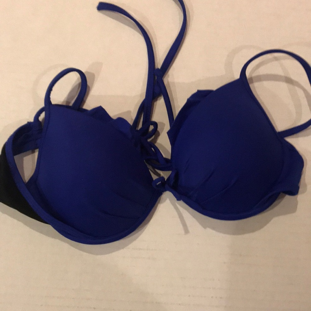 Victoria’s Secret blue bikini